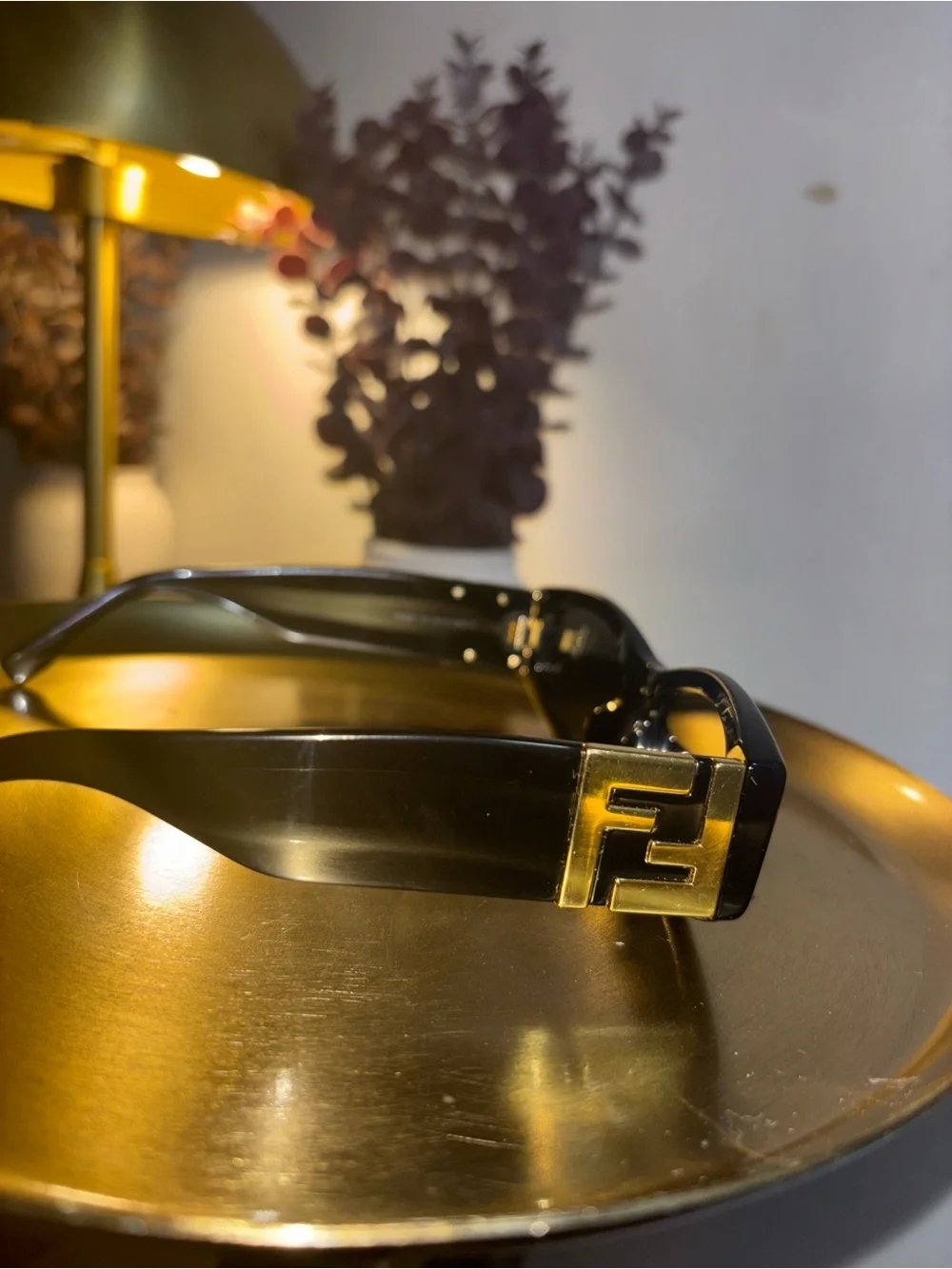 Black Rectangular Sunglasses